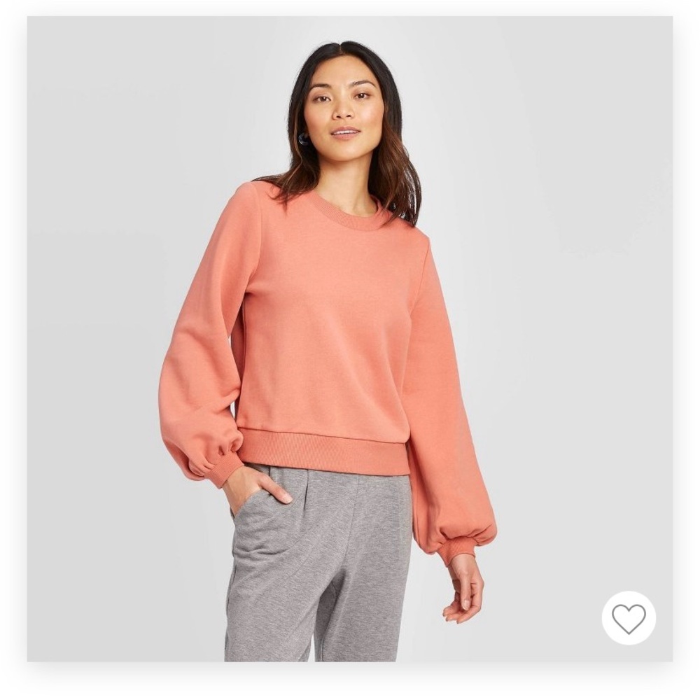 Crew neck pullover